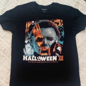 Halloween II Universal Studios Black Graphic Tee